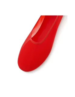 LENNEN Mesh Detail Ballet Flats