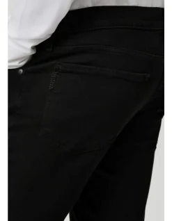Lennox Transcend Slim Fit Black Jeans