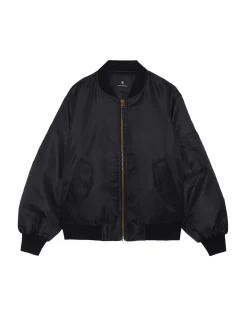 LEON BOMBER - BLACK