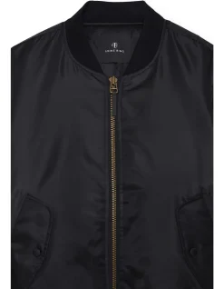 LEON BOMBER - BLACK