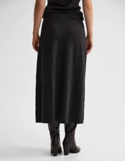 LEONIE CASHMERE BLEND KNITTED SKIRT