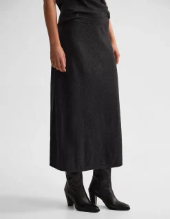 LEONIE CASHMERE BLEND KNITTED SKIRT