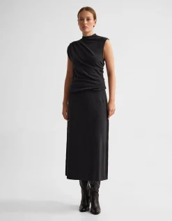 LEONIE CASHMERE BLEND KNITTED SKIRT