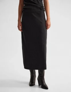 LEONIE CASHMERE BLEND KNITTED SKIRT
