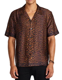LEOPARD PRINT SHIRT