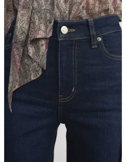 Le Slim Palazzo High Rise Wide Leg Jeans