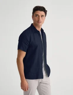 LEYTON SS EUROPEAN LINEN SHIRT