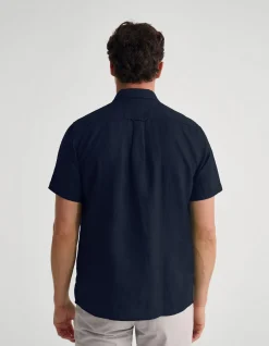 LEYTON SS EUROPEAN LINEN SHIRT