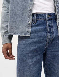 Liam Relaxed Straight Leg Rigid Denim Jeans