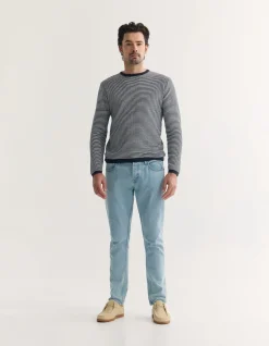 LIAM STRIPE CREW NECK