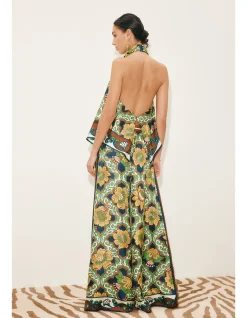 LIANA SILK PALAZZO PANT