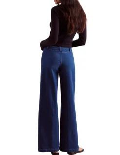 Libre High Rise Wide Leg Denim Jeans