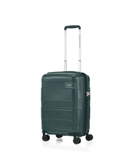 Light Max 55cm Expandable Small Carry-On Suitcase Varsity Green