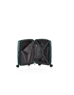 Light Max 55cm Expandable Small Carry-On Suitcase Varsity Green