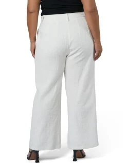 Lila Linen High Waist Wide Leg Pant