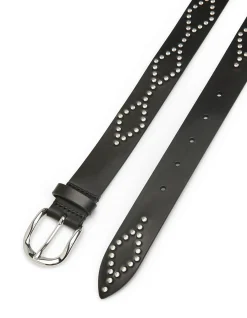 Liliana Studded Leather Belt