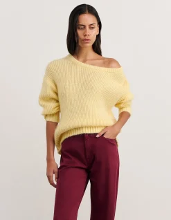 LILY SCOOP NECK LS KNIT