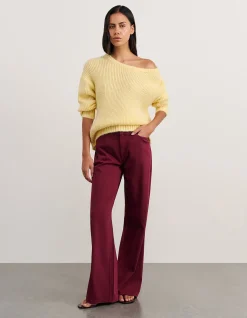 LILY SCOOP NECK LS KNIT