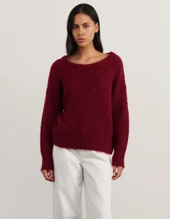 LILY SCOOP NECK LS KNIT