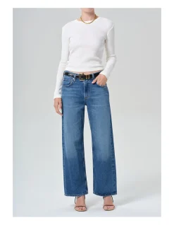 Lindz Easy Straight Low Rise Regenerative Denim Jeans