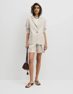 Linen Relaxed Blazer