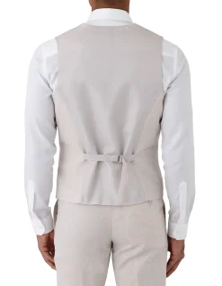 Linen Cotton Slim Vest