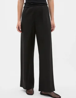 LINEN EASY WIDE LEG PANT