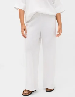 LINEN EASY WIDE LEG PANT