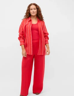LINEN EASY WIDE LEG PANT