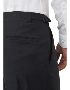 LINEN PLEAT TROUSER