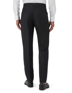 LINEN PLEAT TROUSER