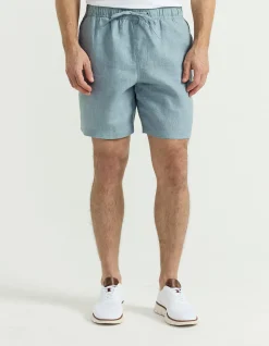 LINEN SHORTS