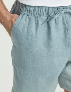 LINEN SHORTS