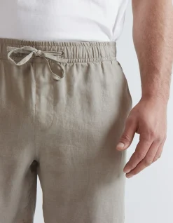 LINEN SHORTS