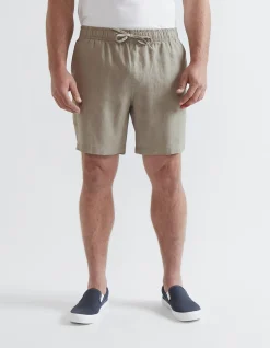 LINEN SHORTS