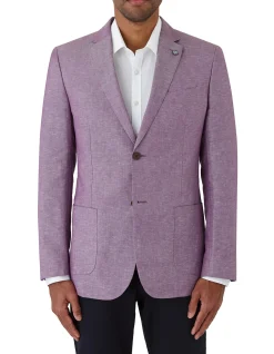 Linen Slub Mix Blazer