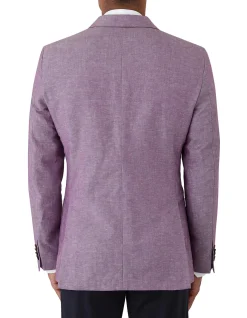 Linen Slub Mix Blazer