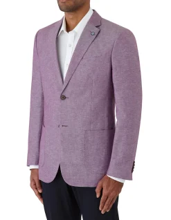 Linen Slub Mix Blazer