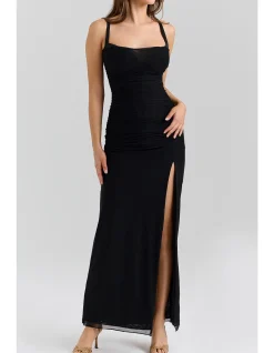 LINI MESH MAXI DRESS