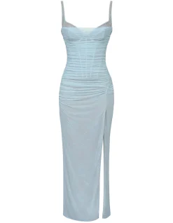 LINI'LACE MESH MAXI DRESS
