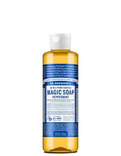 LIQUID CASTILE SOAP 237ML - PEPPERMINT