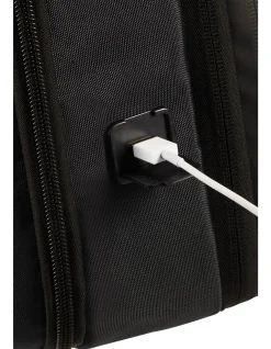 LITEPOINT LAPTOP BACKPACK 46CM EXP BLACK