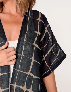 Liv Linen Duster Jacket