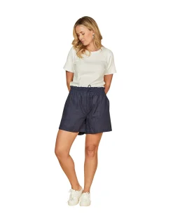 Lizey A-Line Linen Shorts