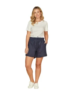 Lizey A-Line Linen Shorts