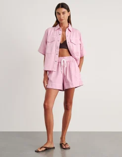 LOE DENIM PULL ON SHORT