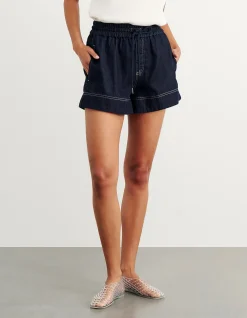 LOE DENIM PULL ON SHORT