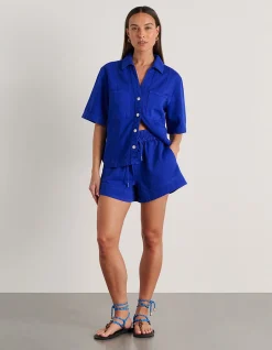 LOE DENIM PULL ON SHORT