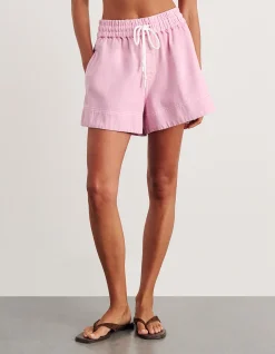 LOE DENIM PULL ON SHORT