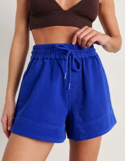 LOE DENIM PULL ON SHORT